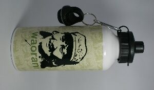 Toma todo o cubre botella con estampado mujer Waorani